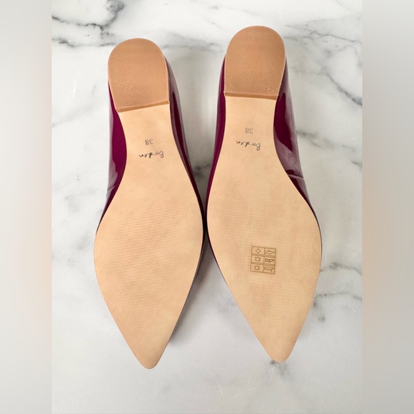NWOT Boden Patent Leather Flats - Picture 7 of 9